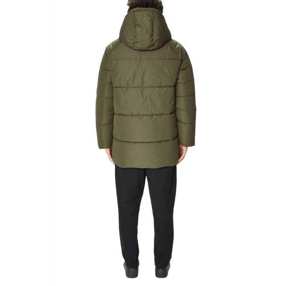 NEW OOFWEAR hooded 5989 jacket in moss green - Picture 4 of 6
